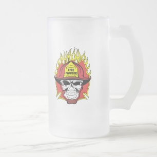 Brandweerhals Matglas Bierpul