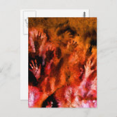 Brandweerhanden Briefkaart (Voorkant / Achterkant)