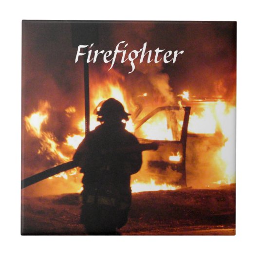 Brandweerhandleiding    tegeltje (Voorkant)