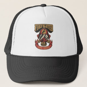 brandweerhelm Life Saver Trucker Pet