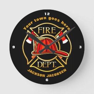 Brandweerhelm Ronde Klok