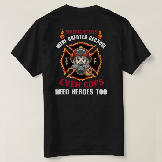 BrandweerHeroes T-shirt (Design achterkant)