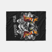 Brandweerhut: De chef Fleece Deken (Voorkant (Horizontaal))