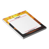 Brandweerkap Notitieblok (Schuin)