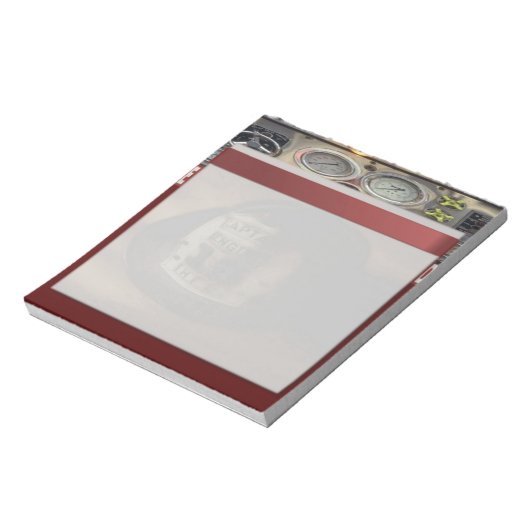 Brandweerkap Notitieblok (Gedraaid)