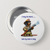 brandweerkorps ronde button 7,6 cm (Voorkant /achterkant)