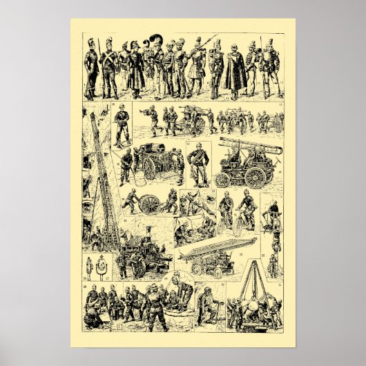  brandweerkunst poster (Voorkant)