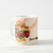 Brandweerlieden mokken (Voorkant links)