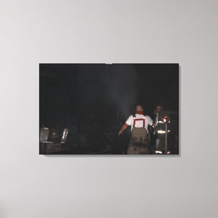 Brandweerlieden van Newkirk Canvas Afdruk