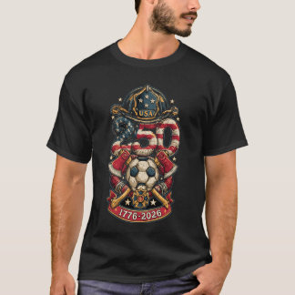 Brandweerlieden, Vrijheid & Voetbal | Amerika 250 T-shirt