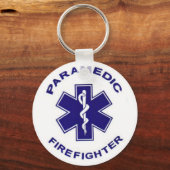 Brandweerman Ambulancier Sleutelhanger (Voorkant)