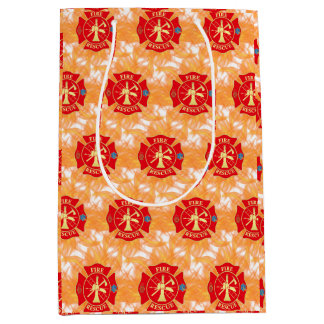 Brandweerman Brandweer Redding Maltese Kruis Brand Medium Cadeauzakje