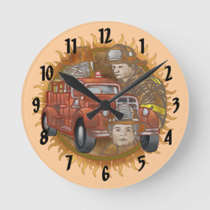Brandweerman Brandweerwagen Buddy klok