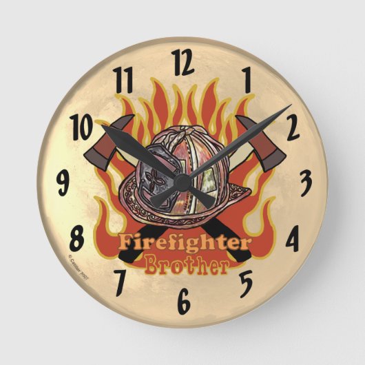 Brandweerman Broeder Klok (Voorkant)