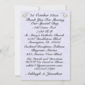 Brandweerman bruiloft uitnodiging (Achterkant)