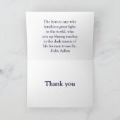 Brandweerman Dank u Kaart (Binnen)