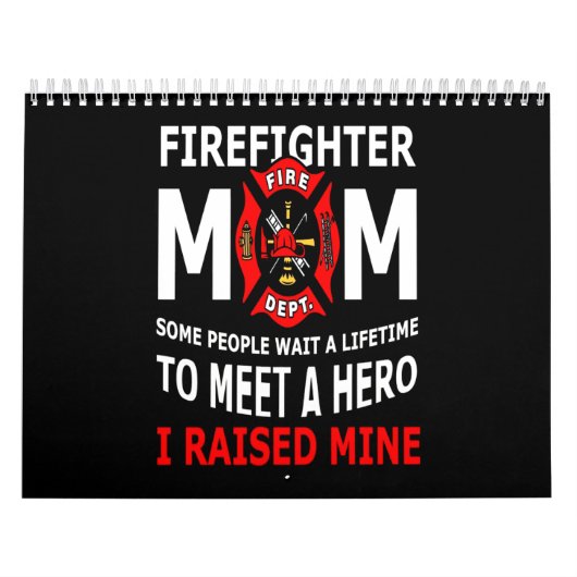 brandweerman | Firefighter Mam Sommige mensen Kalender (Hoes)