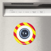 Brandweerman Fun SpyCam Rood/Geel magneet (Insitu (Vaatwasser))