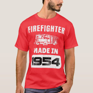  brandweerman geboren in 1954 69 jaar oud Fath T-shirt