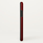 Brandweerman Gedrukt Leer Case-Mate iPhone Case (Achterkant / rechts)