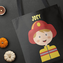 Brandweerman Halloween Trick Treat Draagtas