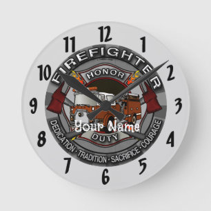 Brandweerman Honor klokken
