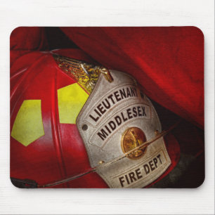 Brandweerman - Iedereen houdt van rood Muismat