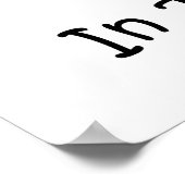 brandweerman in opleiding poster (Hoek)