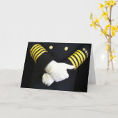 Brandweerman jurk A, blanco binnen Kaart (Gele Bloem)