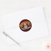 Brandweerman Kilroy Sticker (Envelop)