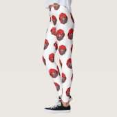 Brandweerman leggings met Maltees kruis wit (Links)