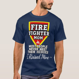 Brandweerman Mam Gift Fire Firefighter Gift T-shirt