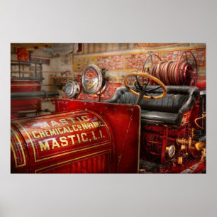 Brandweerman - Mastic chemical co Poster