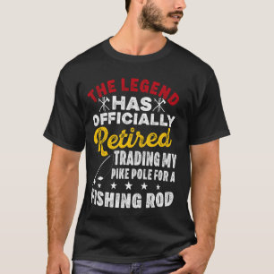 Brandweerman met pensioen voor gepensioneerde bran t-shirt