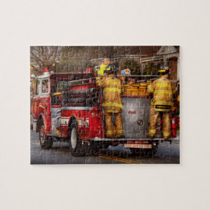 Brandweerman - Metuchen Fire Department Legpuzzel
