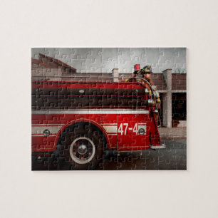 Brandweerman - Metuchen, NJ - Altijd oproepbaar Legpuzzel