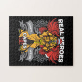 Brandweerman Real Heroes Legpuzzel (Horizontaal)