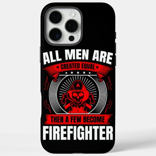 Brandweerman steunt t-shirt Case-Mate iPhone case (Achterkant)
