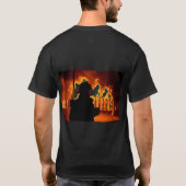 Brandweerman T-shirt (Achterkant)