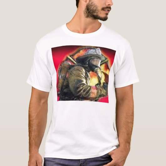 brandweerman t-shirt (Voorkant)