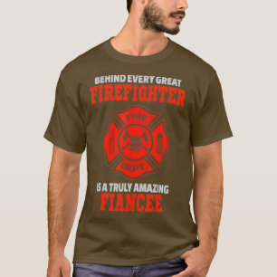 brandweerman verloofde t-shirt
