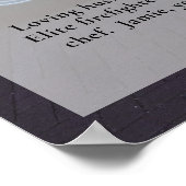 Brandweerman viering van het leven foto, begrafeni poster (Hoek)