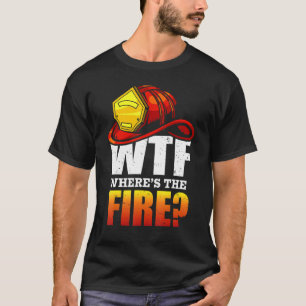 Brandweerman waar de brandweerman t-shirt