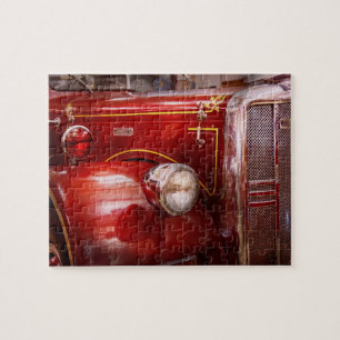 Brandweerman - Ward La France Legpuzzel
