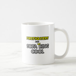 Brandweermannen zijn Sofa King Cool Koffiemok