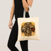 Brandweermannen Zo Klaar custom naam tote tas (Voorkant (product))