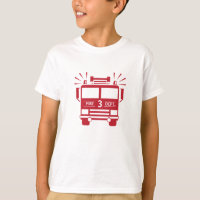 Brandweermotor | Brand-vrachtwagenkinderen Shirt