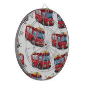 Brandweermotor Dartbord (Voorkant Links)