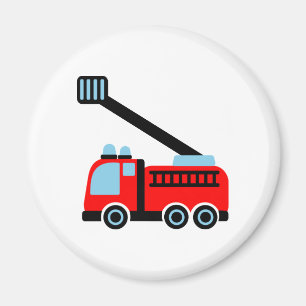 Brandweermotor Magneet