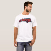 brandweermotor t-shirt (Voorkant volledig)